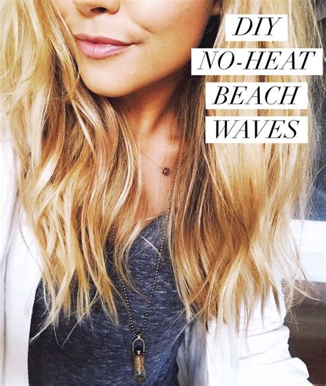 And don't worry if there's no beach in sight… this quick and easy method not only works for short and long hair, it can help you make that 2nd day hair last! How to Get No-Heat Beach Waves | Beach waves for short ...