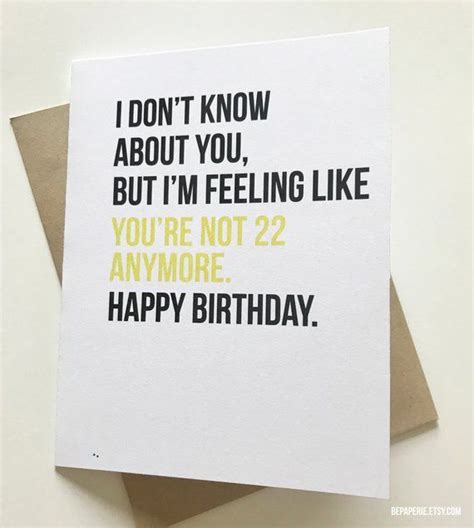 Whether you're looking for happy 50th birthday wishes and sayings for a friend or relative, a mom or wife or sister your 50th birthday makes me look back on all we've shared through the years and feel more lucky and grateful. Funny Birthday Card - Old Birthday Card - 30th Birthday ...