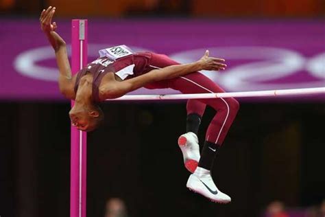 Athlète qatari, spécialiste du saut en hauteur (fr); Qatari hero: Mutaz Essa Barshim - IAAF Diamond League, One ...