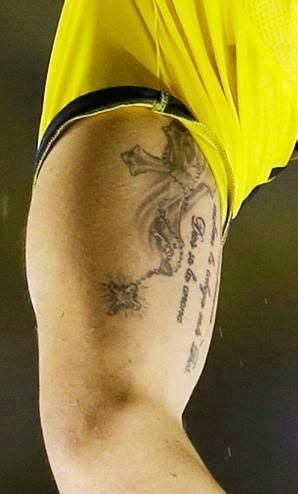 James rodríguez is a colombian professional footballer who is ranked among the best young like all other football players, he has tattoos on his skin which distinguish him from other players while in. Pin on James Rodriguez