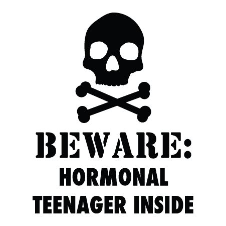 We must develop and maintain the capacity to forgive. Beware: Hormonal Teenager Wall Quotes™ Decal | WallQuotes.com