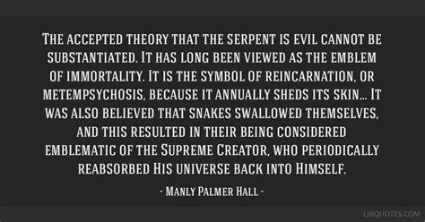 Check spelling or type a new query. The accepted theory that the serpent is evil cannot be substantiated. It has long been viewed as ...