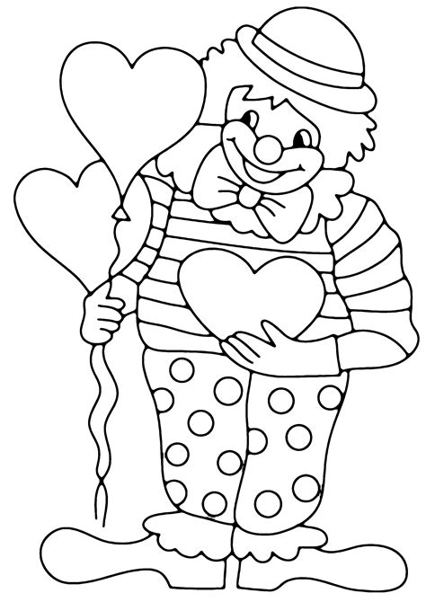 Coloriage clown coloriage pokemon coloriage gratuit coloriage enfant clown de ça livre de couleur pantin noeud papillon. Coloriage - Le cirque : Clown 04 - 10 Doigts