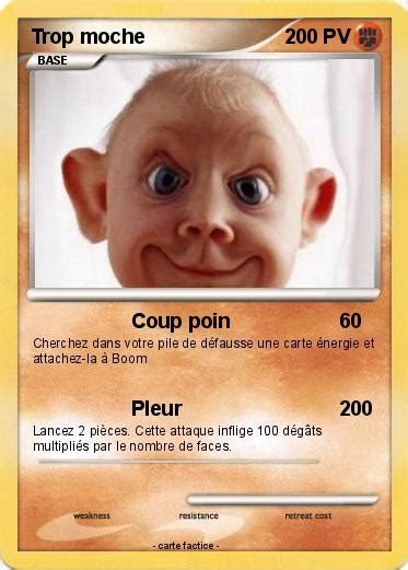 Pokémon Trop moche 1 1 - Coup poin - Ma carte Pokémon