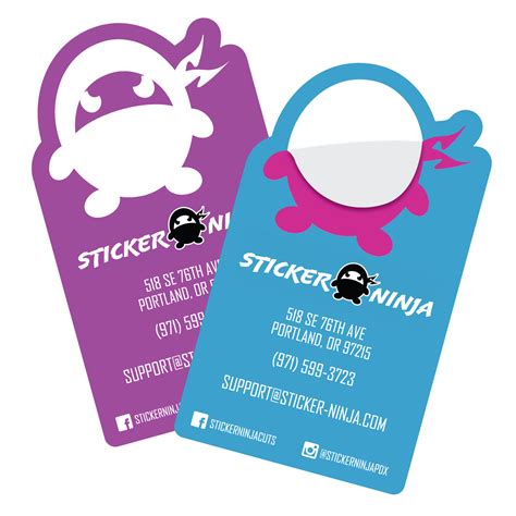 Sticker printer custom sticker printing personalized stickers custom stickers cool stickers bumper stickers cheap business cards creating a business packaging design inspiration. Sticker Ninja