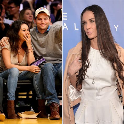 Demi, 56, has laid her marriage to ashton, 41, bare in her. Demi Moore On Ashton Kutcher's Wedding To Mila Kunis: Bans ...