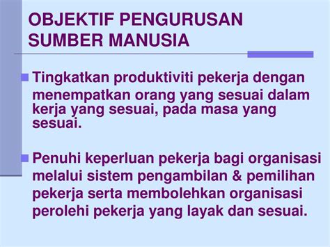 Manusia merupakan elemen dan sumber yang paling utama dalam sesebuah organisasi. PPT - UNIT 1 PENGENALAN KEPADA PEMBANGUNAN SUMBER MANUSIA ...