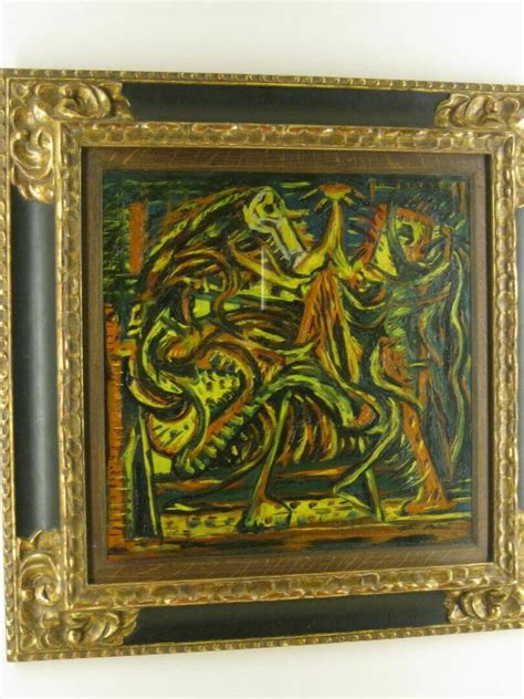 Jackson pollock was an influential american painter, and the leading force behind the abstract expressionist movement in the art world. Jackson Pollock, Square Composition with Horse | Katarte