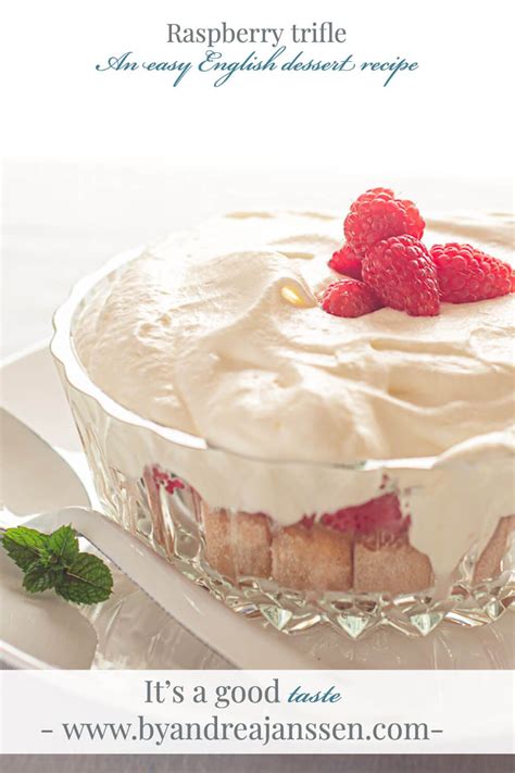 Recipe courtesy of anne willan. Raspberry trifle | By Andrea Janssen | Recipe in 2020 | Dessert recipes, Raspberry trifle ...