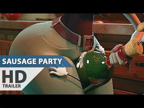 The food not knowing they are in danger is similar to the passengers of rms titanic as the food refuse to believe humans will eat them while the passengers of titanic refused to believe the ship will sink after. SAUSAGE PARTY All Trailer + Clips (2016) - YouTube | Peliculas