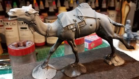 If your planning to go fighting for the day, but dont no what food to take, sure sordies and lobsters are great! WIP - Camel Mounted Touareg Warrior - 75mm | planetFigure ...