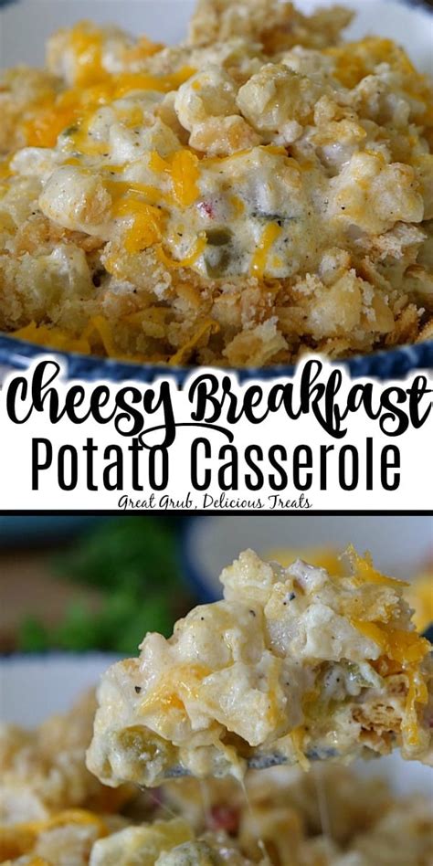 Breakfast casserole with fresh potatoes. O Brien Potato Casserole / Cheesy Potato Casserole Hip2save / The potatoes and the bell peppers ...