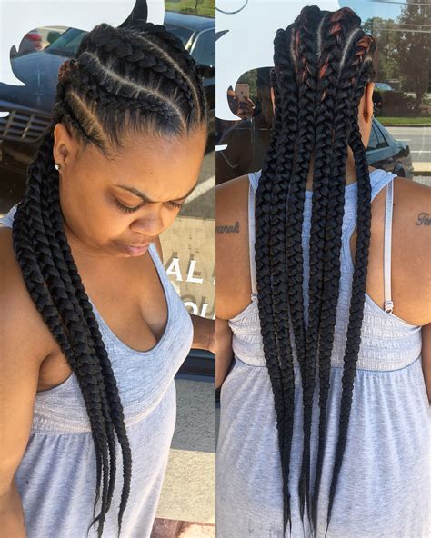 Feed in braids will never be out of fashion. Pin by Hollywood Hairitage on Hollywood Hairitage Feed in ...