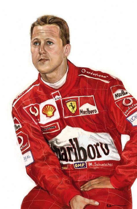 Wearing a helmet is a key issue in #roadsafety. Michael Schumacher by RAblewhite.deviantart.com on @deviantART