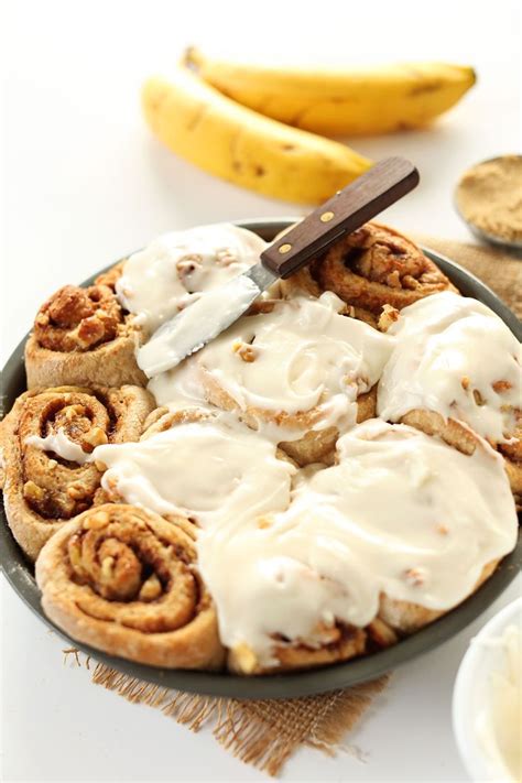 Had no issues w clumps or dryness. Banana Bread Cinnamon Rolls | Minimalist Baker Recipes ...