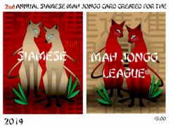 › american mahjong free 2019 card. Shop Mah Jongg Game Tiles Mah Jongg Sets and Mah Jongg accessoriesLarge Print 2019 Siamese Mah ...