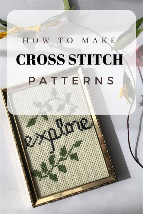 Check spelling or type a new query. How to Make Your Own Cross Stitch Pattern | Stitch ...