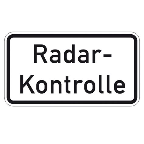 Aufbau einer mobilen geschwindigkeitskontrolle mit fotozellenanlage. Verkehrszeichen (2031) - StVO Radar-Kontrolle