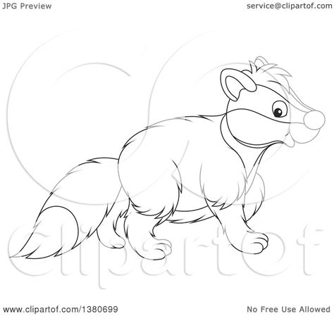Get crafts, coloring pages, lessons, and more! Honey Badger Coloring Page at GetColorings.com | Free ...
