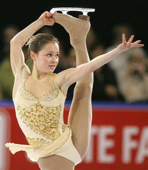 It's sort of like when a guy has a bulge but without. Sasha Cohen -Gold/Natural-hued Figure Skating / Ice ...