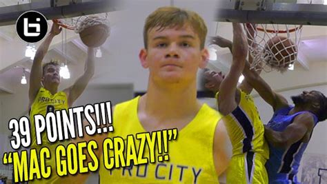 Moments ago, georgetown transfer guard mac mcclung took to twitter and released his list of seven schools he is considering. College Mac McClung Is HERE!! Dominates w/ 39 POINTS ...