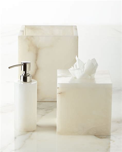 Novica, the impact marketplace, features unique bathroom vanity and decorating ideas by talented artisans welcome to the bathroom and vanity collection at novica. Alabaster Wastebasket in 2020 | Bath accessories, Bathroom ...