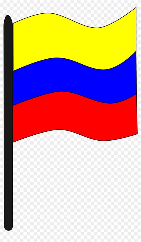 La bandera de la república de colombia es el pabellón que representa al país, y que, junto al escudo y el himno nacional, tiene la categoría de símbolo patrio. Bandera Colombiana - Bandera De Colombia Clipart - Free ...