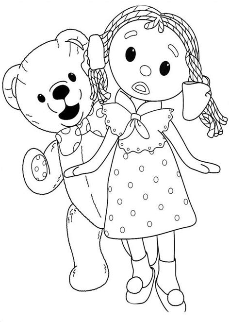 As your child gets involved, you may add small details about them too. Desenho de Teddy e Looby Loo para colorir - Tudodesenhos