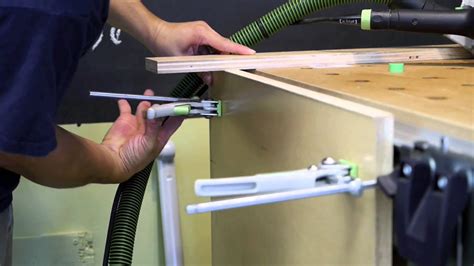 This video explains how i use the domino for base cabinets. Building a Slab Plywood Door with the Festool System, Part ...