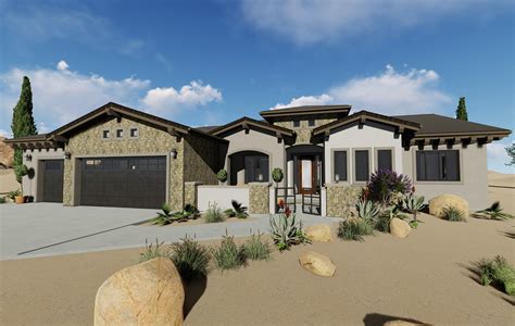 Southwest house plans you ll love the. Southwest House Plans | Spanish Mission & Adobe Home Designs