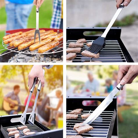Whether you love tenderloin or ribs, these barbecue tools are must haves! Yougreast BBQ Grill Tools Set-5pcs Stainless Steel ...