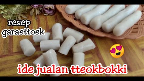 Itu lho yang bentuknya kaya bantal. RESEP GARAETTOEK untuk ide jualan TTEOKBOKKI - YouTube