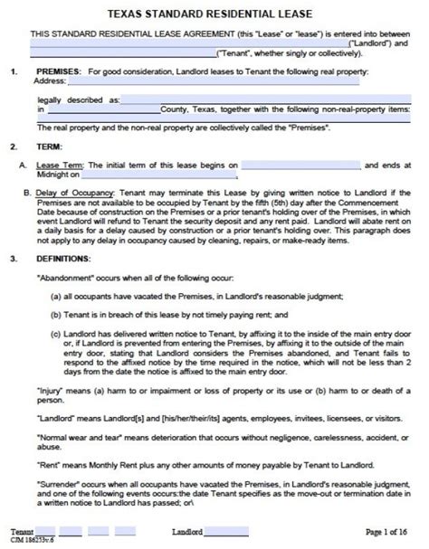 California's eviction moratorium already extends through january 31, 2021, so realtors® should see little effect from this provision. Rental Lease Agreement Texas | gtld world congress