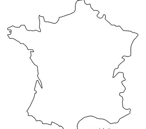 La carte nationale d'identité (cni) est un document officiel d'identification des français. Carte De France Dessin | Carte