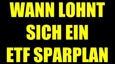 Wie kann ich meine immobilie trotz privatkonkurs retten? 🏆 WANN LOHNT SICH EIN ETF SPARPLAN? 🚀 AB WANN IN ETFS ...