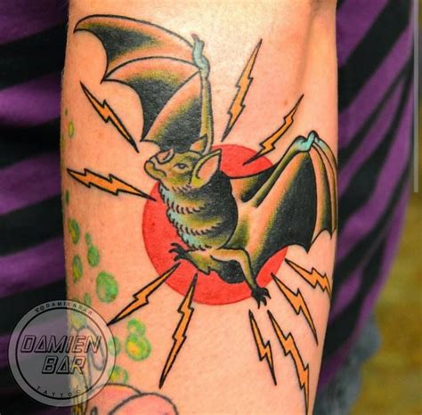 Leg calf bat tattoo style. Latest Batgirl Tattoos | Find Batgirl Tattoos