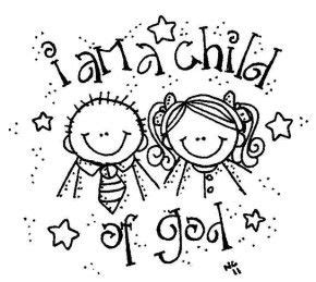 Bunnies, chicks, eggs and more! New Coloring Pages I Am A Child Of God For You (With ...