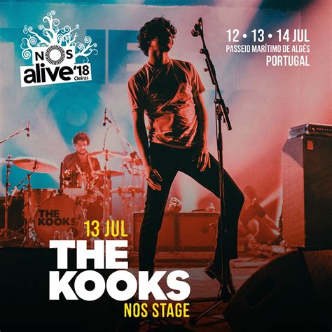 Nos alive is a music and arts festival which takes place in the algés riverside, in oeiras, portugal. After Musiic: The Kooks y Marmozets se unen al festival ...