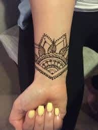 The temporary tattoos referred to in the fda warnings are painted on by an artist using black henna ink. What Does Henna Tattoo Mean? | Represent Symbolism