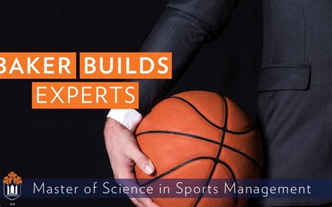 As such, it could tackle operation and organization of an enterprise whose focus it is to make money from athletic competition, programs. Launch of second master's sports management cohort - Baker ...