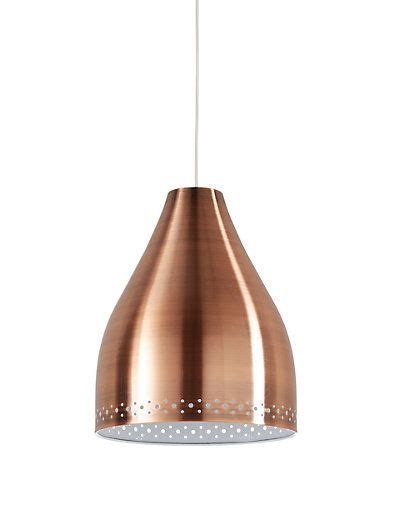 They are ideal for application in many places like shops, offices, homes and other commercial settings. Conran Eyelet Shade Ceiling Light | M&S | Ceiling lights ...