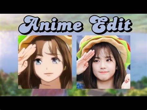 How to make and turn your photo into anime style? How To Turn Yourself Into An Anime Character | IOS and ...