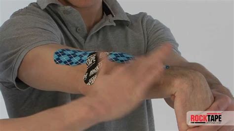 The cause is repeated contraction of the forearm muscles that you use to straighten and raise. Rocktape - Tennis Elbow - YouTube