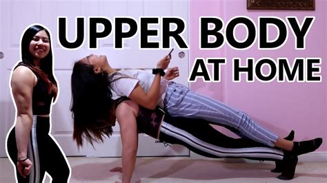 An exercise mat is optional. Upper Body Workout at Home No Equipment | Creative Ideas ...