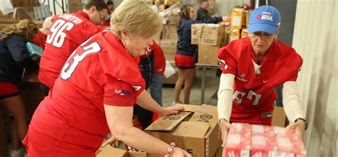 The foodbank brings food, comfort and hope to hungry families in the dayton area. USA Jaguars Work at Montgomery Area Food Bank