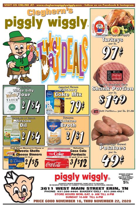 More images for clegherns piggly wiggly weekly ad » Weekly Ad - Clegherns Piggly Wiggly Grocery Store Erin Tn