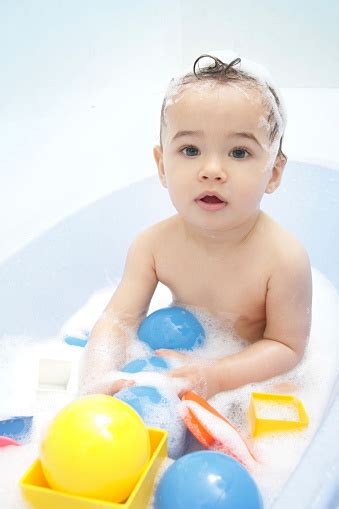 Types of baby bathtubs.their baby in the family bathtub, but specially designed baby bathtubs can be a safer option. Baby Boy In Bathtub Stock Photo - Download Image Now - iStock