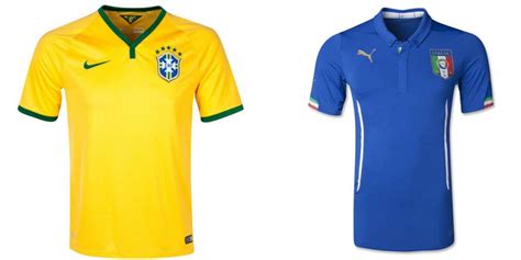 Vendita online delle più importanti squadre maglie calcio a poco prezzo brasile ed estere migliore prezzo e servizio online. Fotogallery - Tutte le maglie del mondiale di Brasile 2014 ...
