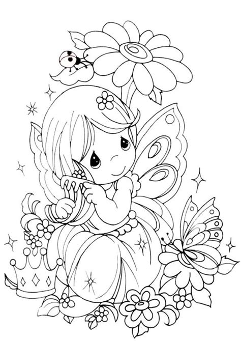 Maybe you would like to learn more about one of these? Ausmalbilder-Feen-1 | Precious moments coloring pages ...