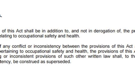 Ensure basic knowledge and functions of comittee. OSH The Journey: OSHA 1994 Section 2. Prevailing laws.